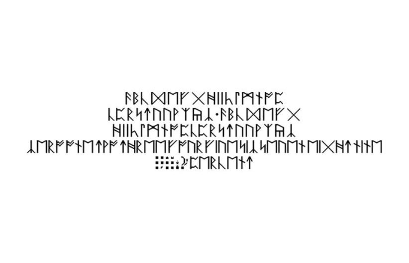 Anglo Saxon Runes 英文字体