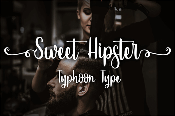 Sweet Hipster 英文字体