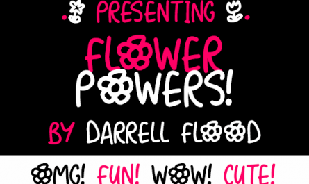 Flower Powers 英文字体