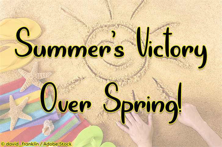 Summer 英文字体