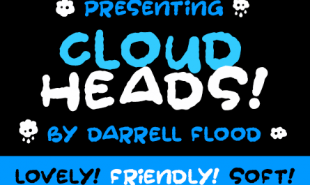 Cloud Heads 英文字体
