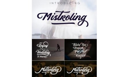 Mistroling 英文字体 - TTF