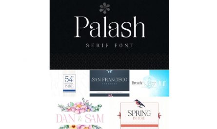 Palash Serif 英文字体