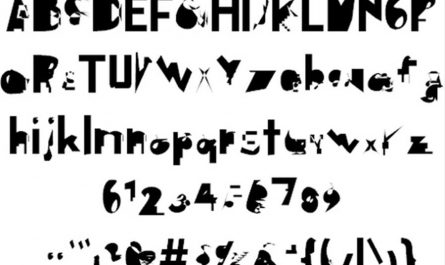 Digital Distortion 英文字体