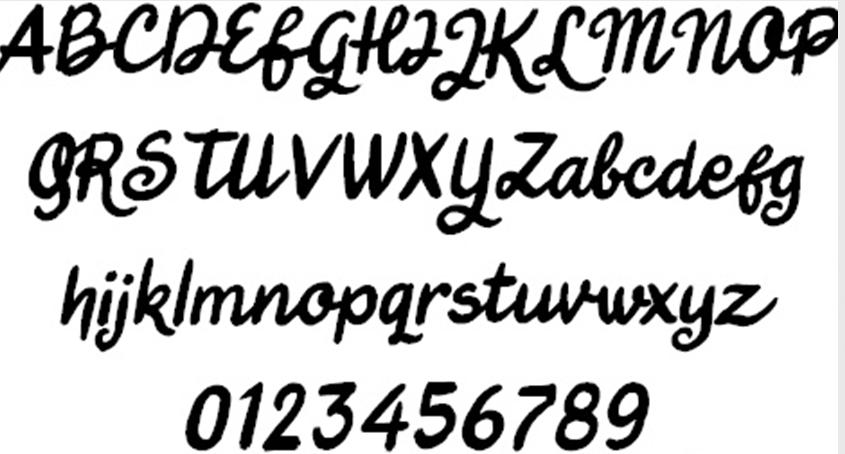 Jungle Boy Italic 英文字体