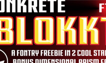 FTY KONKRETE CHISELED NCV 英文字体