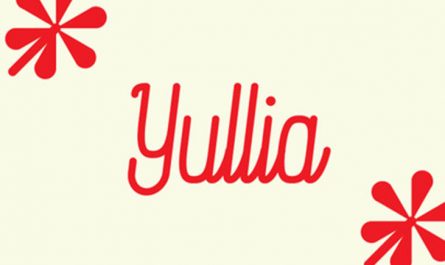 Yullia 英文字体设计