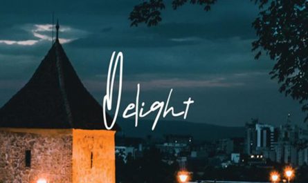 Delight 英文字体