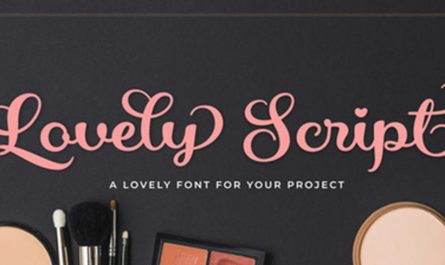 Lovely script 英文字体
