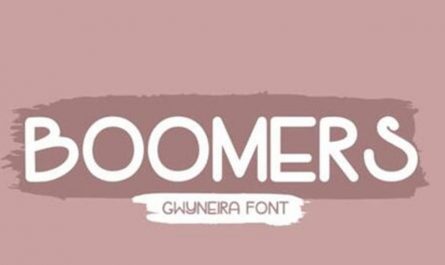 Boomers 英文字体