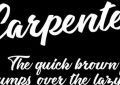 Carpenters 英文字体