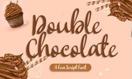 Double Chocolate 英文字体