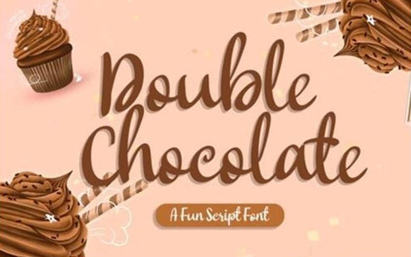 Double Chocolate 英文字体