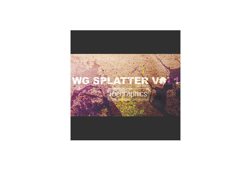 WG Splatter vol 1 Photoshop笔刷