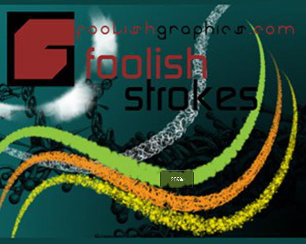 Photoshop 愚蠢的笔触画笔 1