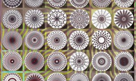 Photoshop 螺旋花纹（Spirograph）风格花朵笔刷