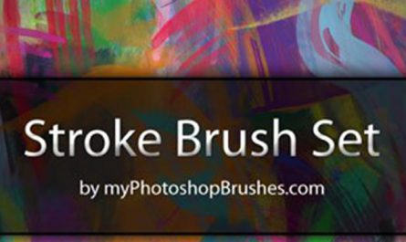 Photoshop 描边笔触系列笔刷